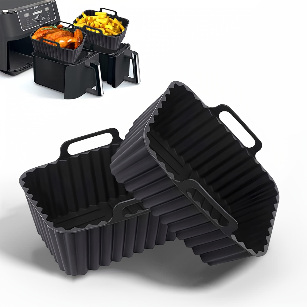 Air Fryer Silicone Pot Liner - 2 pezzi: cestello in silicone per