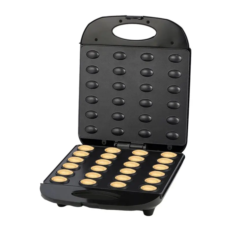 Mini Waffle Maker Machine - Macchina Elettrica per Biscotti al Nocciolo,